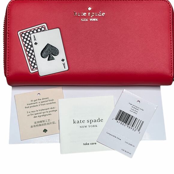 Kate Spade lucky draw large continental wallet - Picture 6 of 6